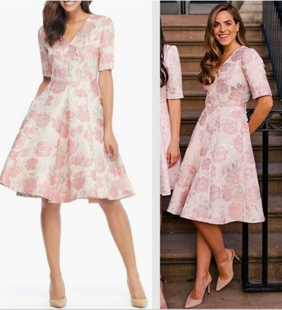 Gal Meets Glam Adair Brocade Dress